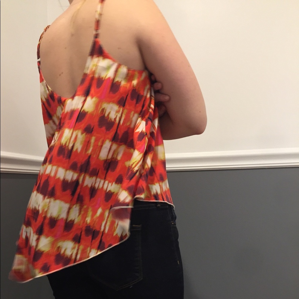 Mimi Chicago cute swing tank. Dressy tangerine